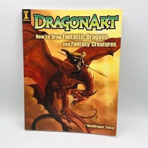 DRAGON Art How To Draw Fantastic Dragons Creatures Jessica Neon Dragon Peffer #A